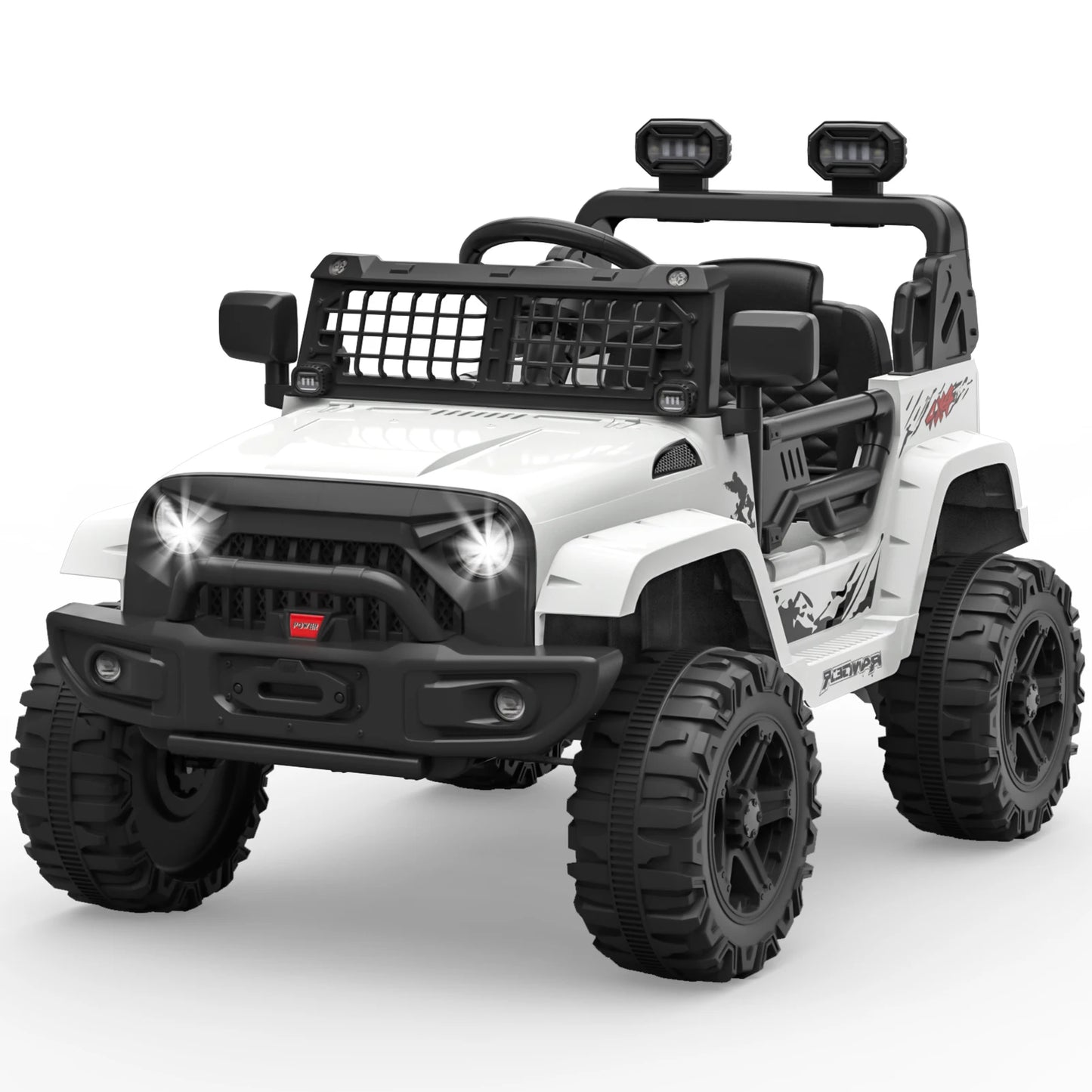 HiMISSE 12V Kids Ride On Car With Remote Control Truck