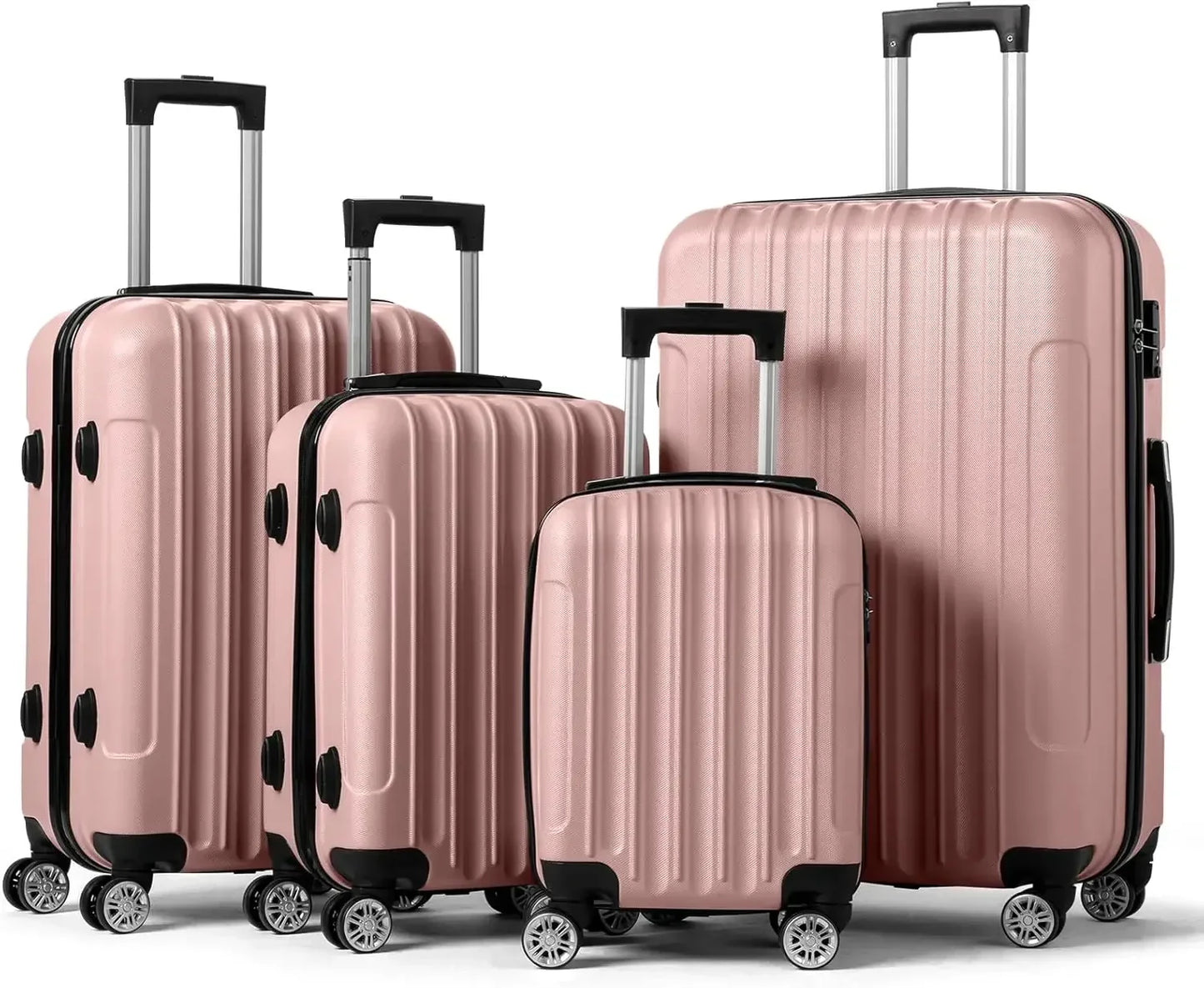 Lightweight Luggage Set With TSA Lock And Spinner Wheels