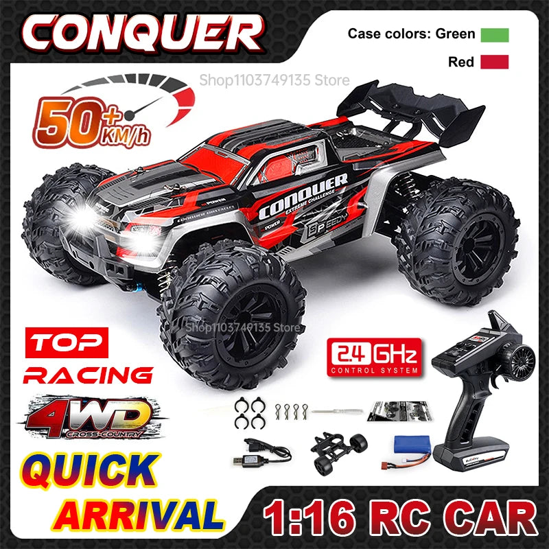 WLtoys 1:16 Scale High Speed 4WD RC Monster Truck Pro